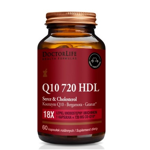 Q10 720 HDL Heart &Amp; Cholesterol Doplnok Stravy 60