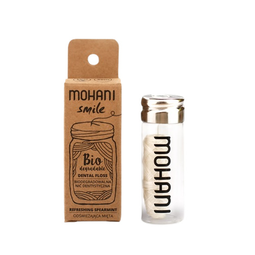 Smile Biodegradable Dental Floss With A Mint Flavor