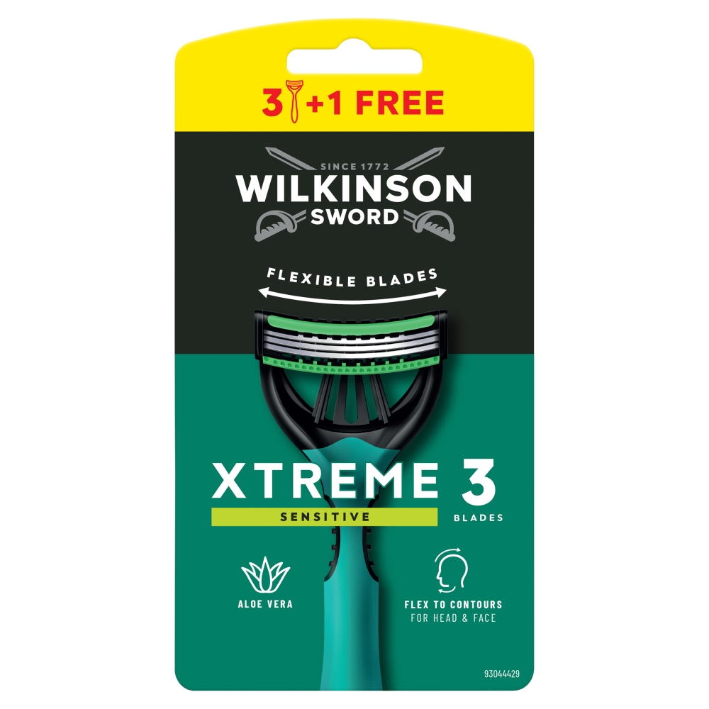 Xtreme3 Comfort Sensitive Disposable Shavers For Men