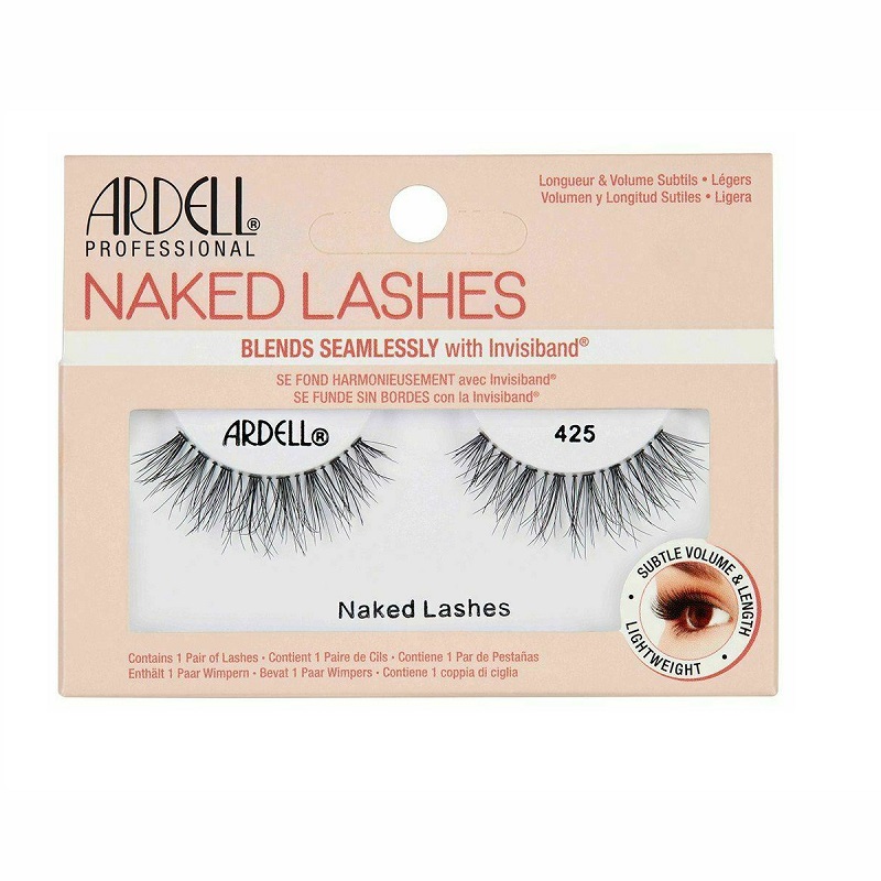 Naked Lashes Pair Of False Eyelashes 425 Black False Eyelashes