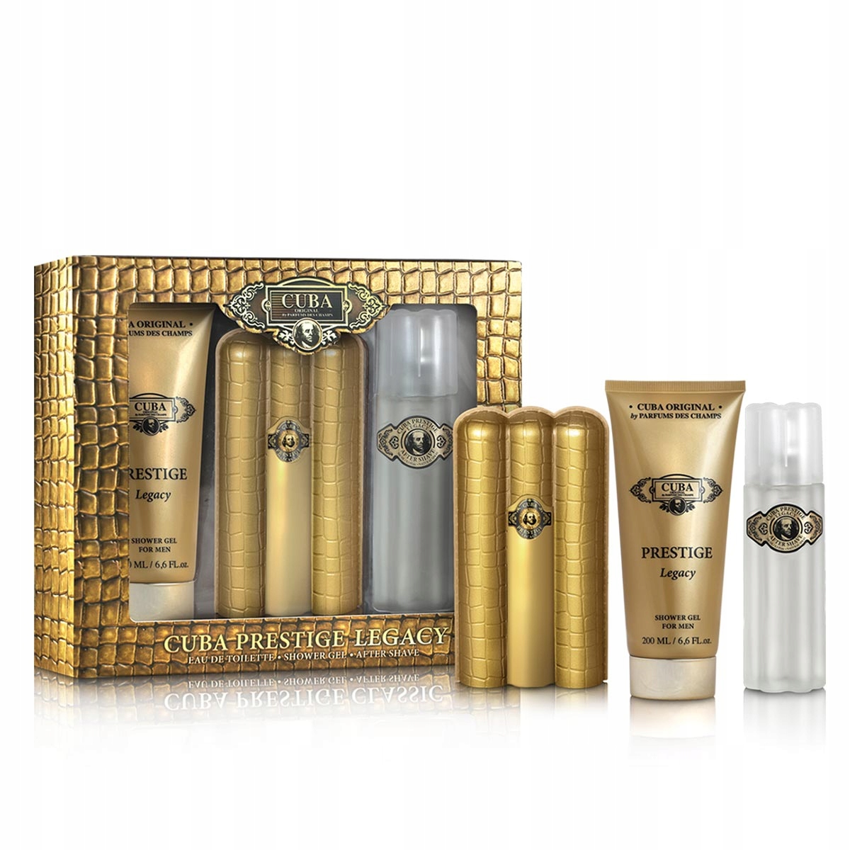 Cuba Prestige Legacy Set + Shower Gel +