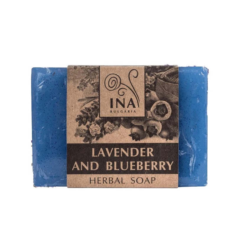 Herbal Soap Natural Herbal Soap With Lavender And Blueberry 105 g