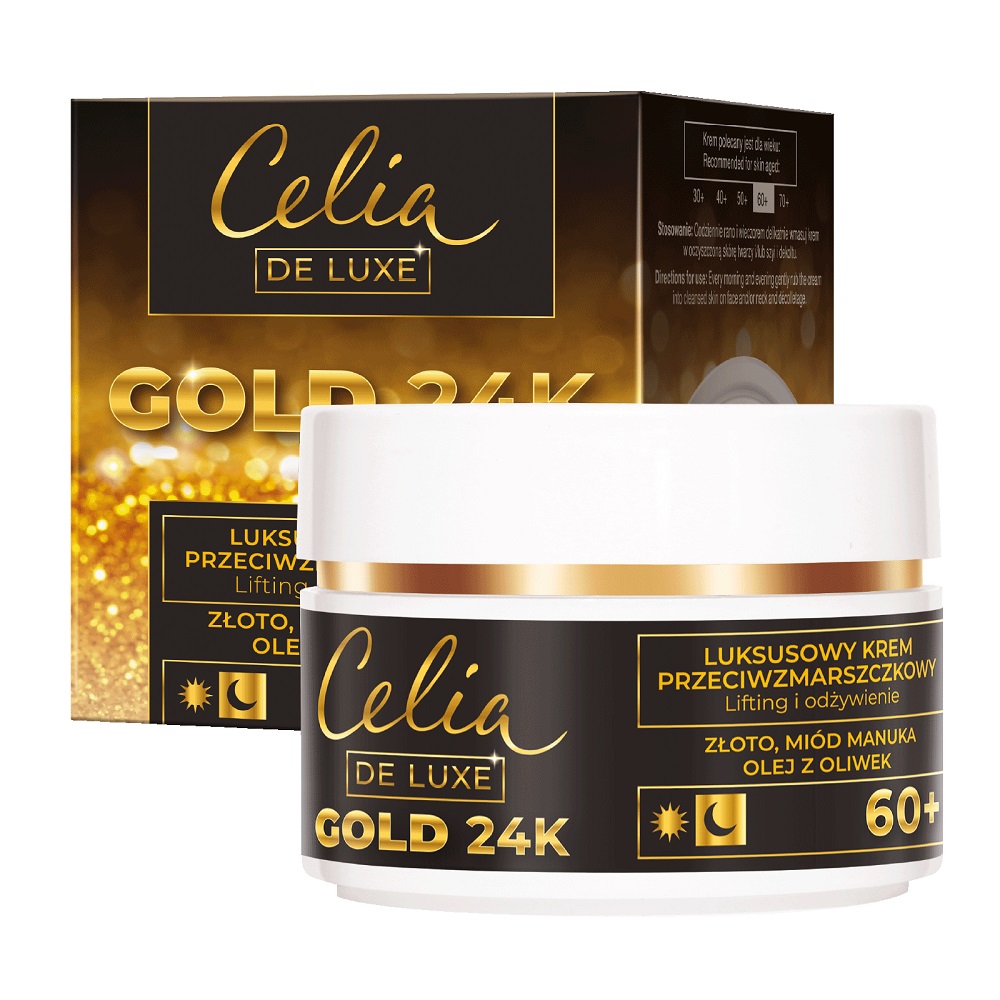 De Luxe Gold 24K Night Face Cream 60+