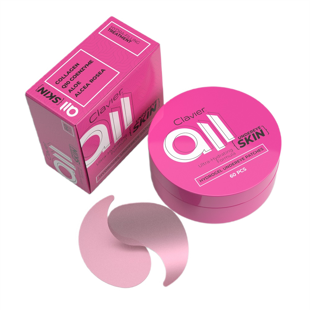 All Undereye Skin Moisturizing Gel Eye Patches, 60 Pieces