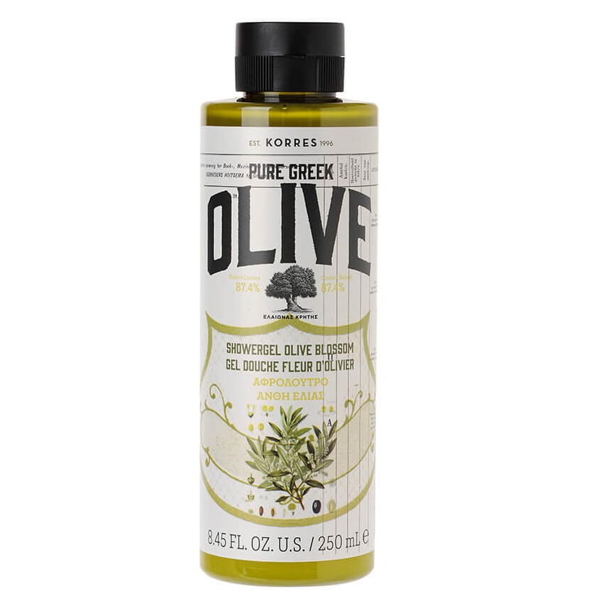 Pure Greek Olive Shower Gel Olive Blossom