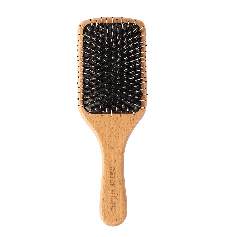 Vera Hair Brush Wooden Hair Brush