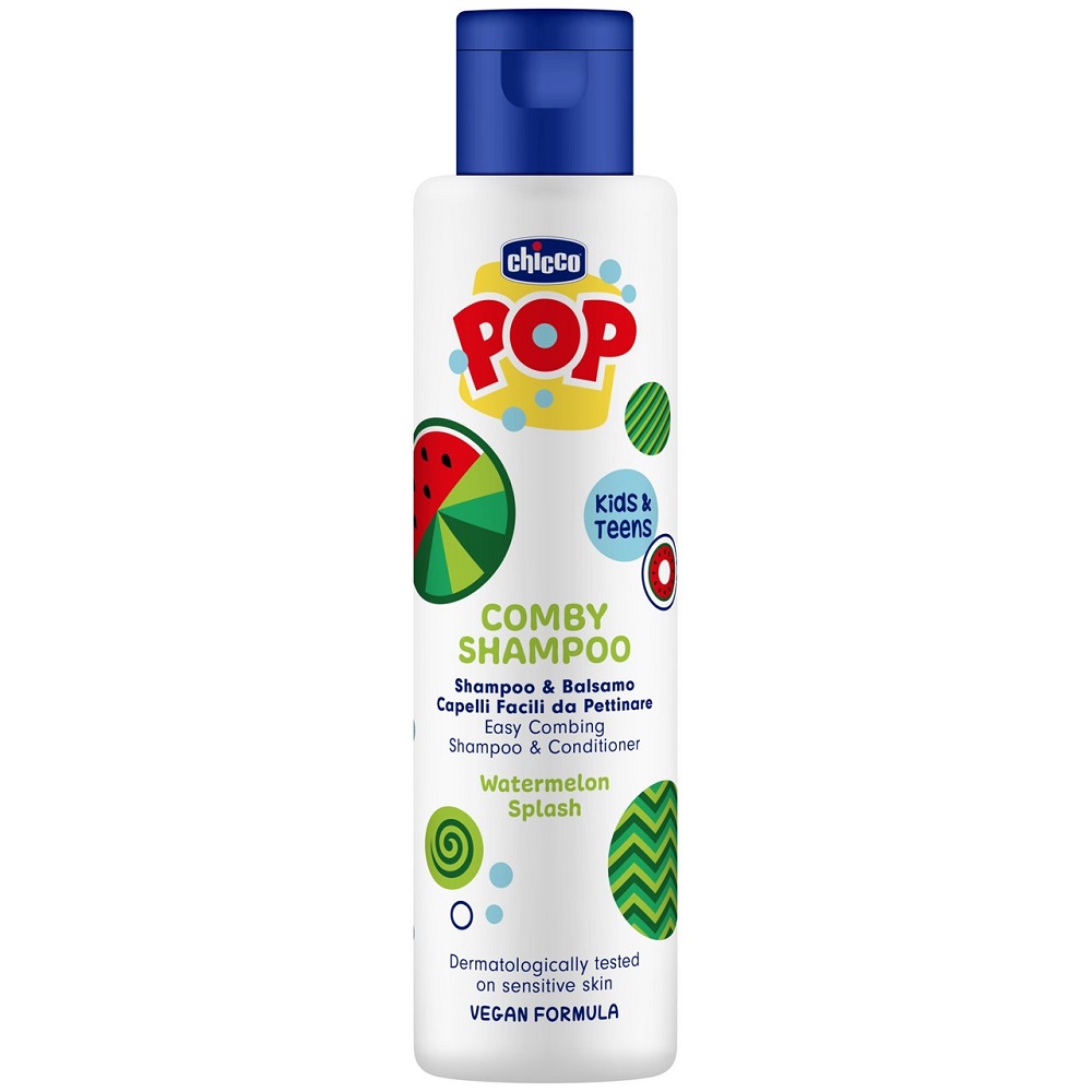 Pop Comby Shampoo Pop 2-In-1 Shampoo And Conditioner With Melon Sorbet Scent Shampoos