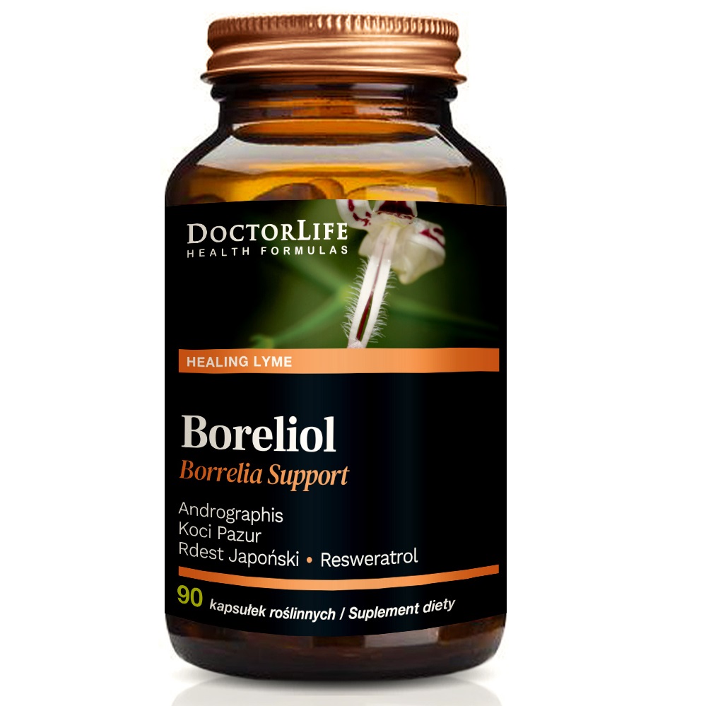 Boreliol Borrelia Support Suplement Diety 90