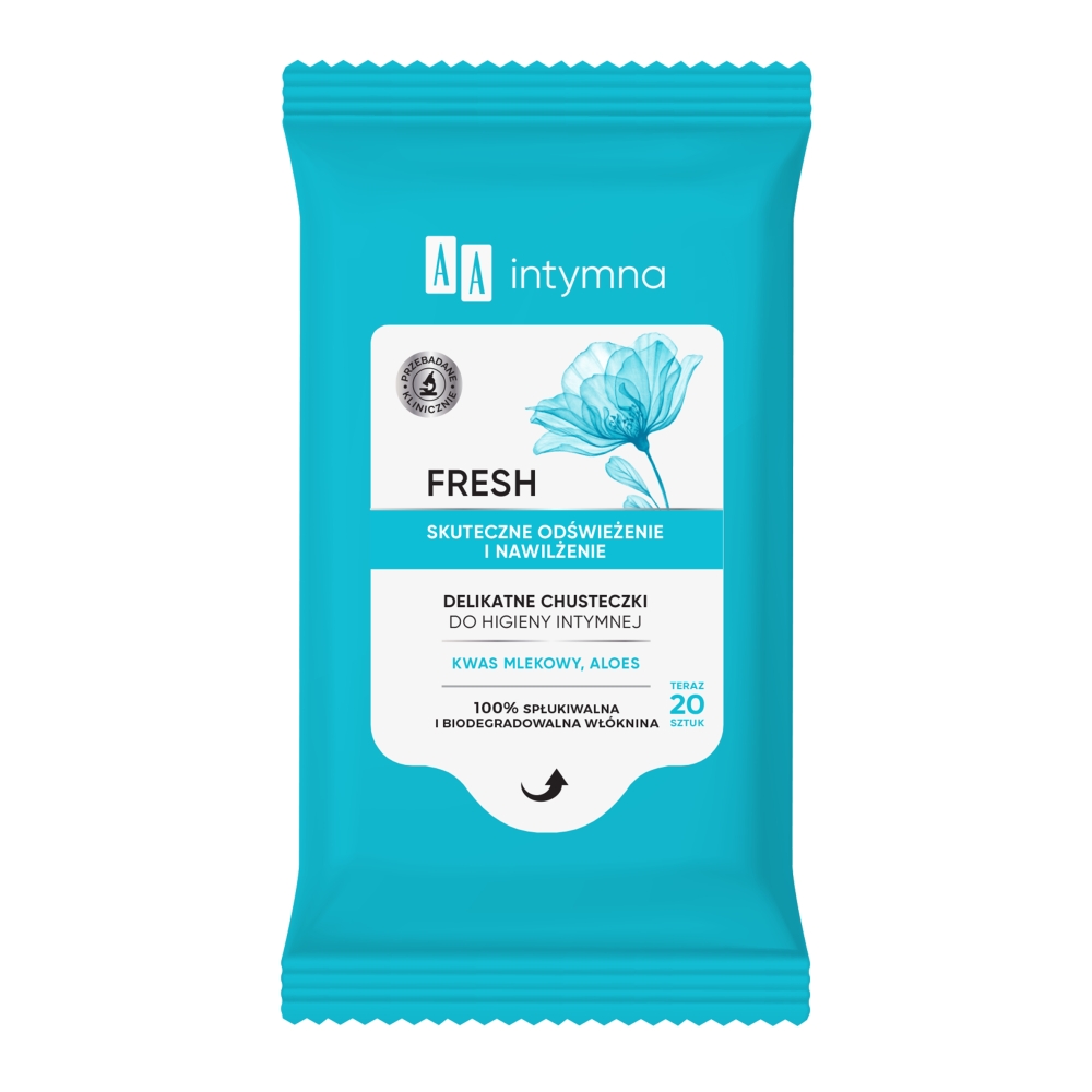 Obrúsky Na Intímnu Hygienu Fresh 20ks.