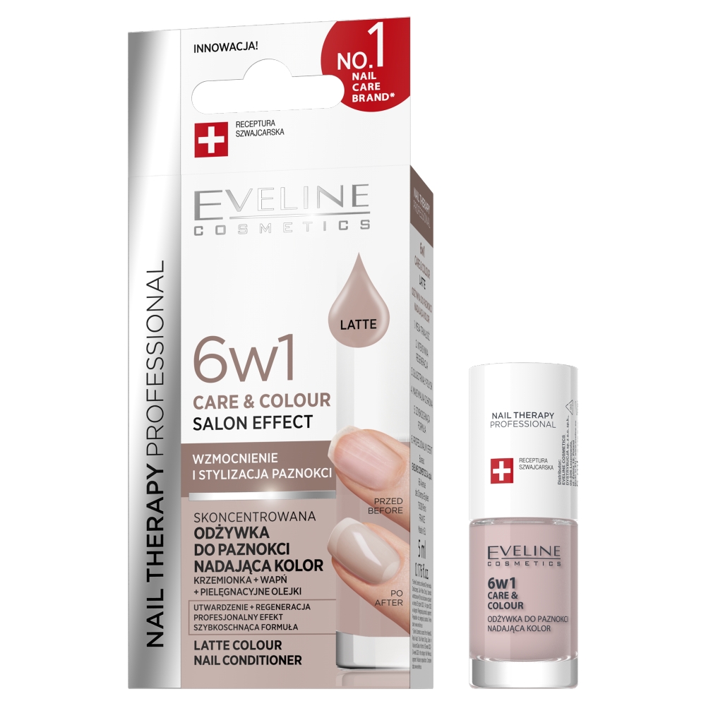 Nail Therapy Professional 6w1 Care & Colour Skoncentrowana