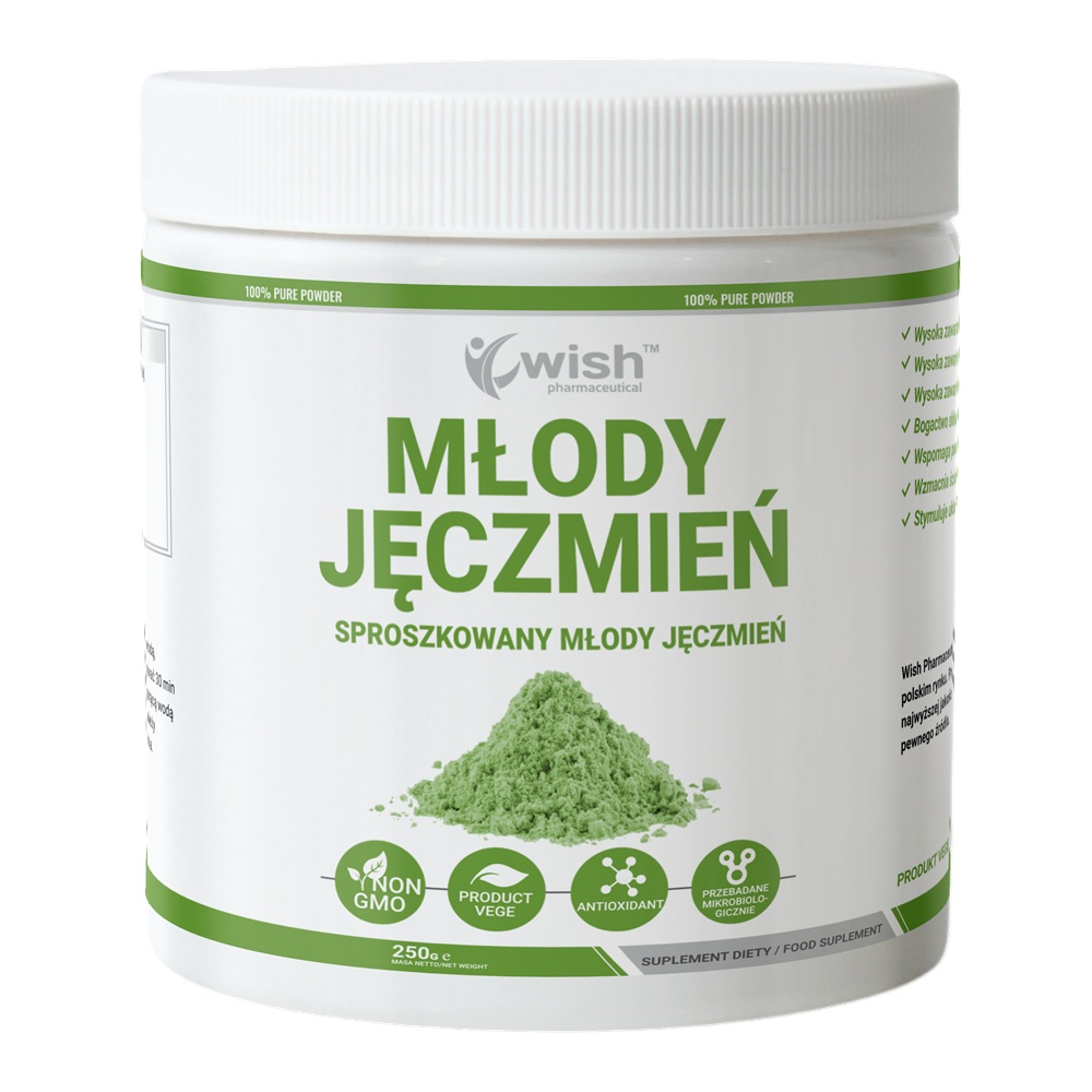 Młody Jęczmień Výživový Doplnok V Prášku 250g