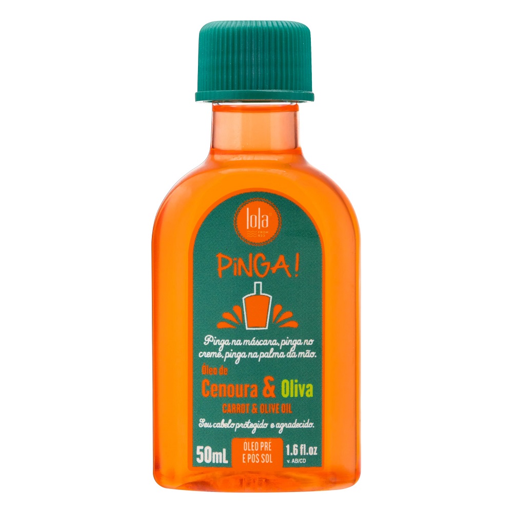 Pinga! Nourishing Hair Oil With Carrot And Olive Oil