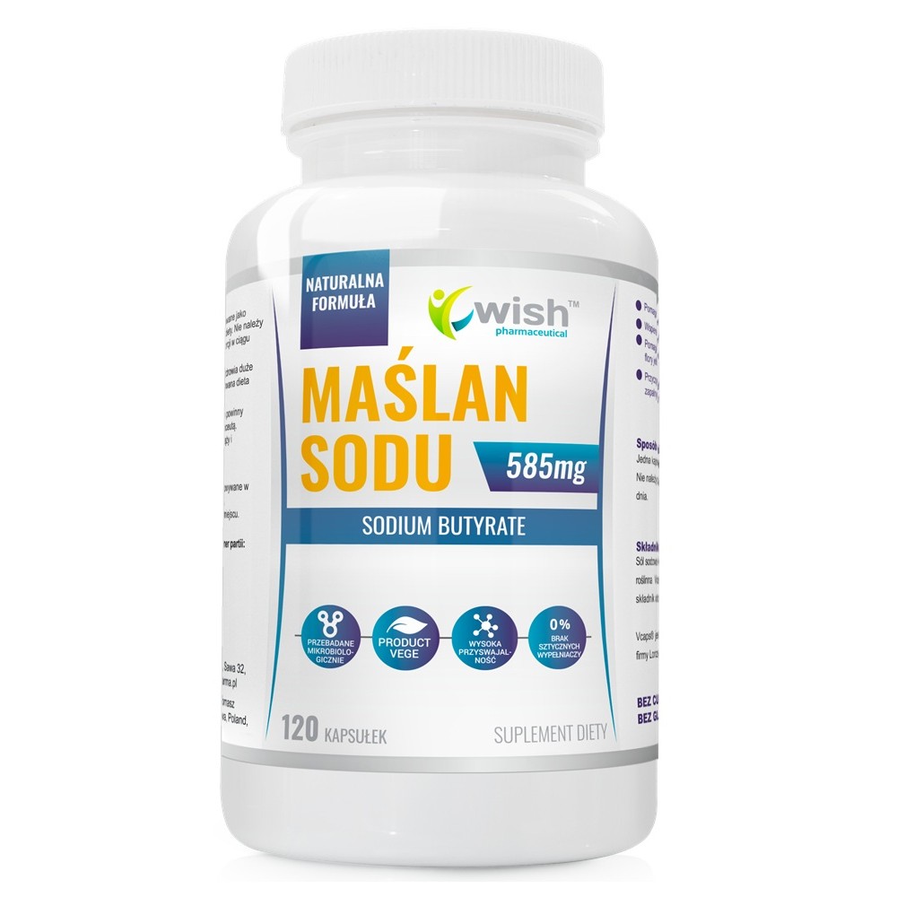 Maślan Sodu 585 Mg Doplnok Stravy 120 capsules