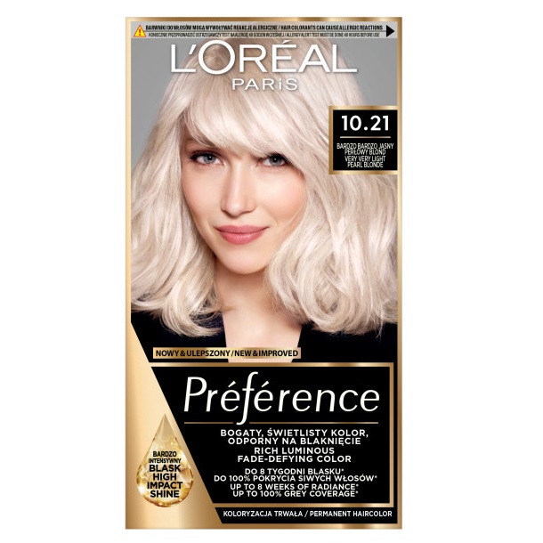 L'Oreal Paris, Preferencie