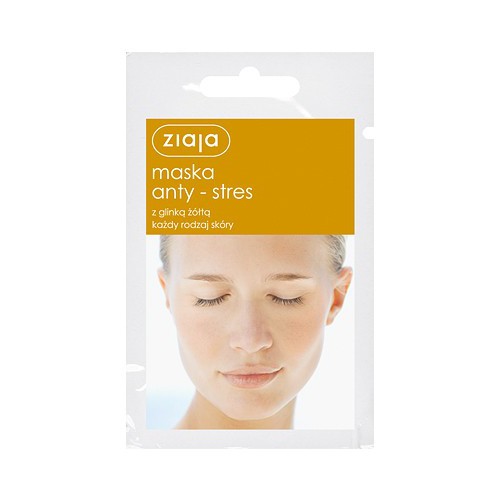 Anti-Stress Mask With Yellow Clay For All Skin Types