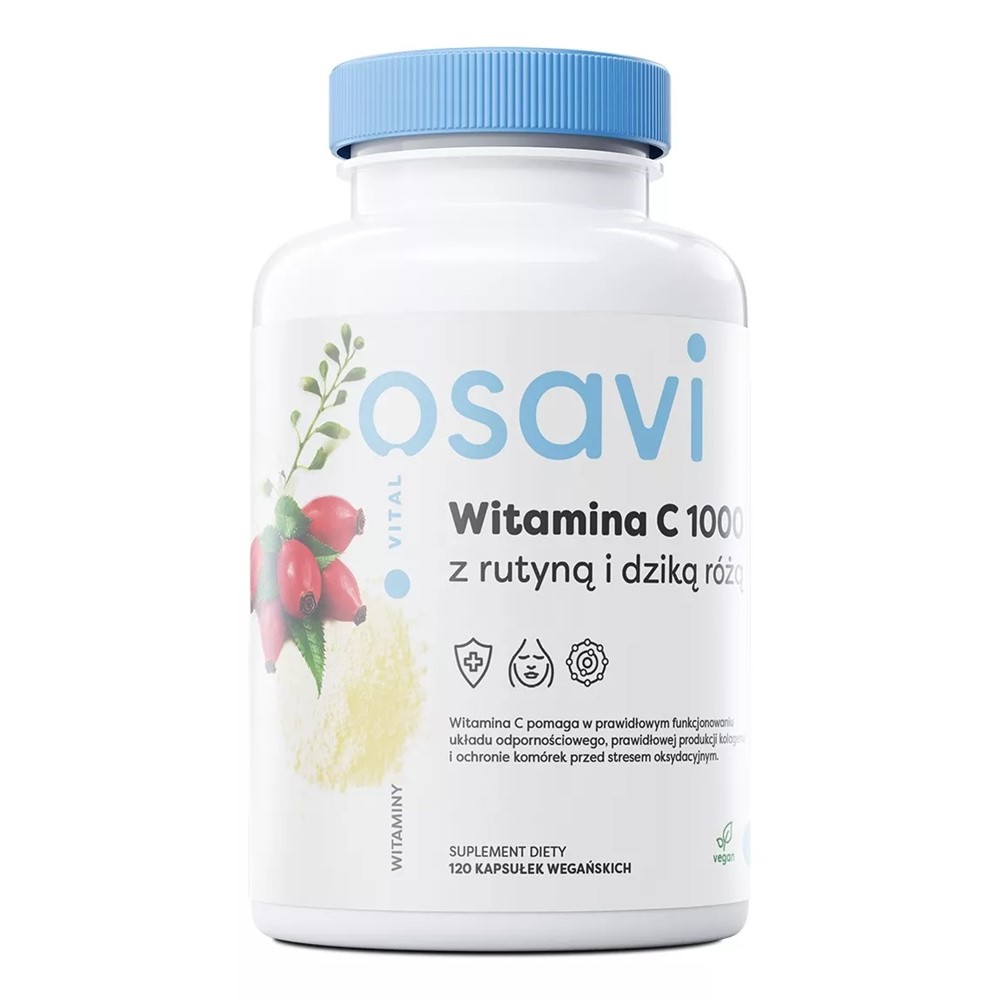 Vitamin C 1000 With Rutin And Rosehips Food Supplement 120 Capsules