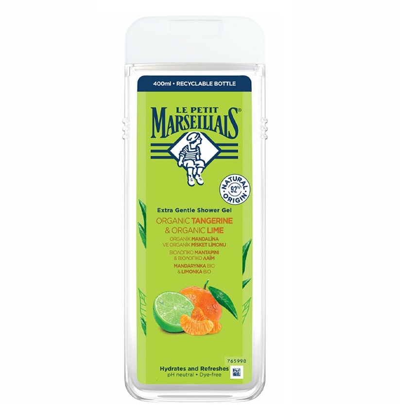 Extra Gentle Shower Gel Bio Mandarin And Lime 400 ml