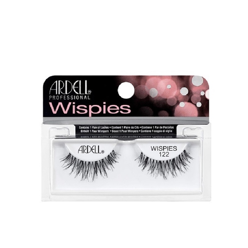 Wispies 122 1 Pair Of False Eyelashes, Black False Eyelashes