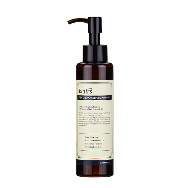 _Gentle Black Deep Cleansing Oil