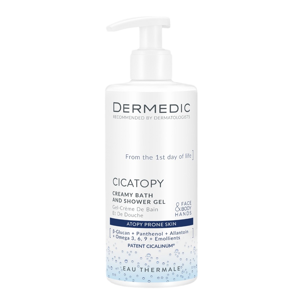 Cicatopy Creamy Bath And Shower Gel For Adults And Children From Birth
