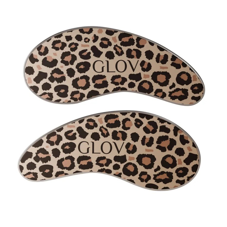 Infinity Eye Patches Cheetah Reusable Silicone Moisturizing Eye Pads