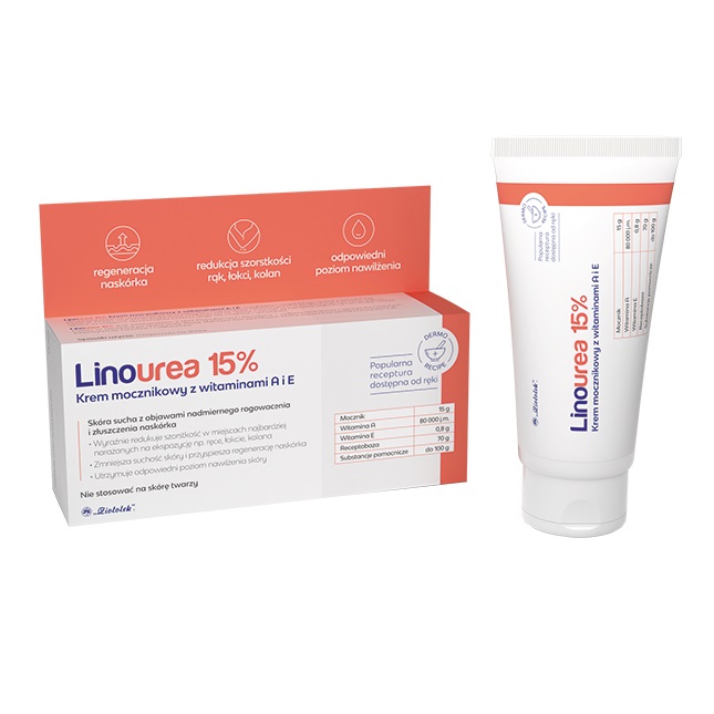 Linourea 15% Urea Cream With Vitamins A And E