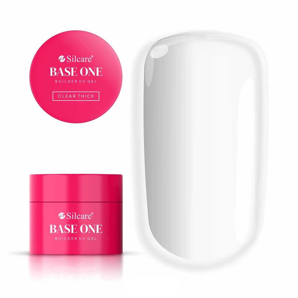 Base One Clear Thick Nail Builder Gel 50g