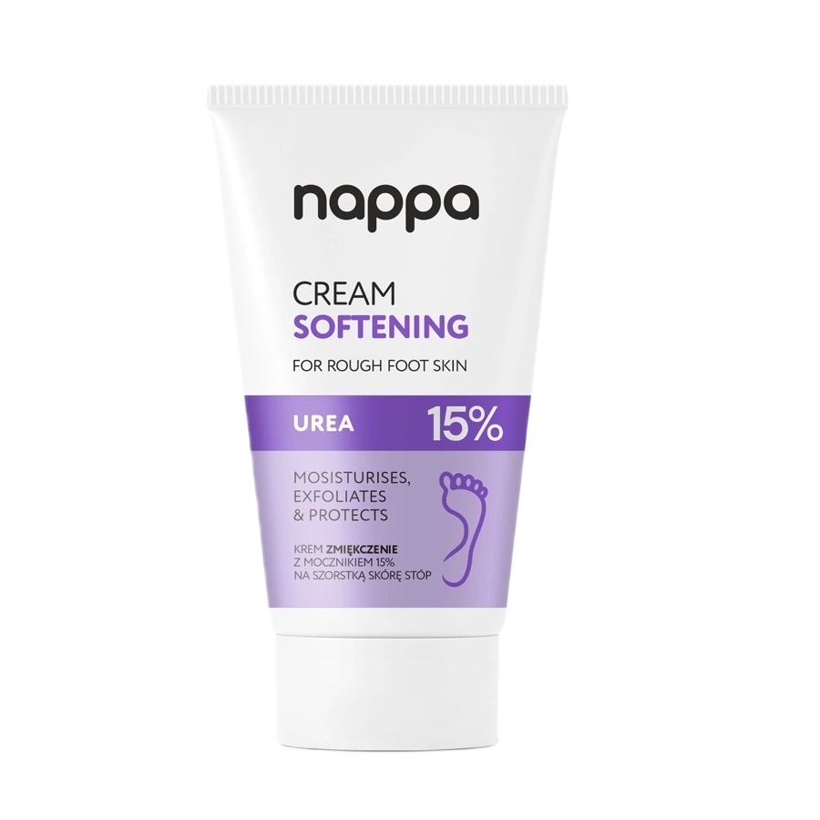 Nappa Mocznik 15% Nappa Cream For Softening Rough Skin On The Feet, 15% Urea