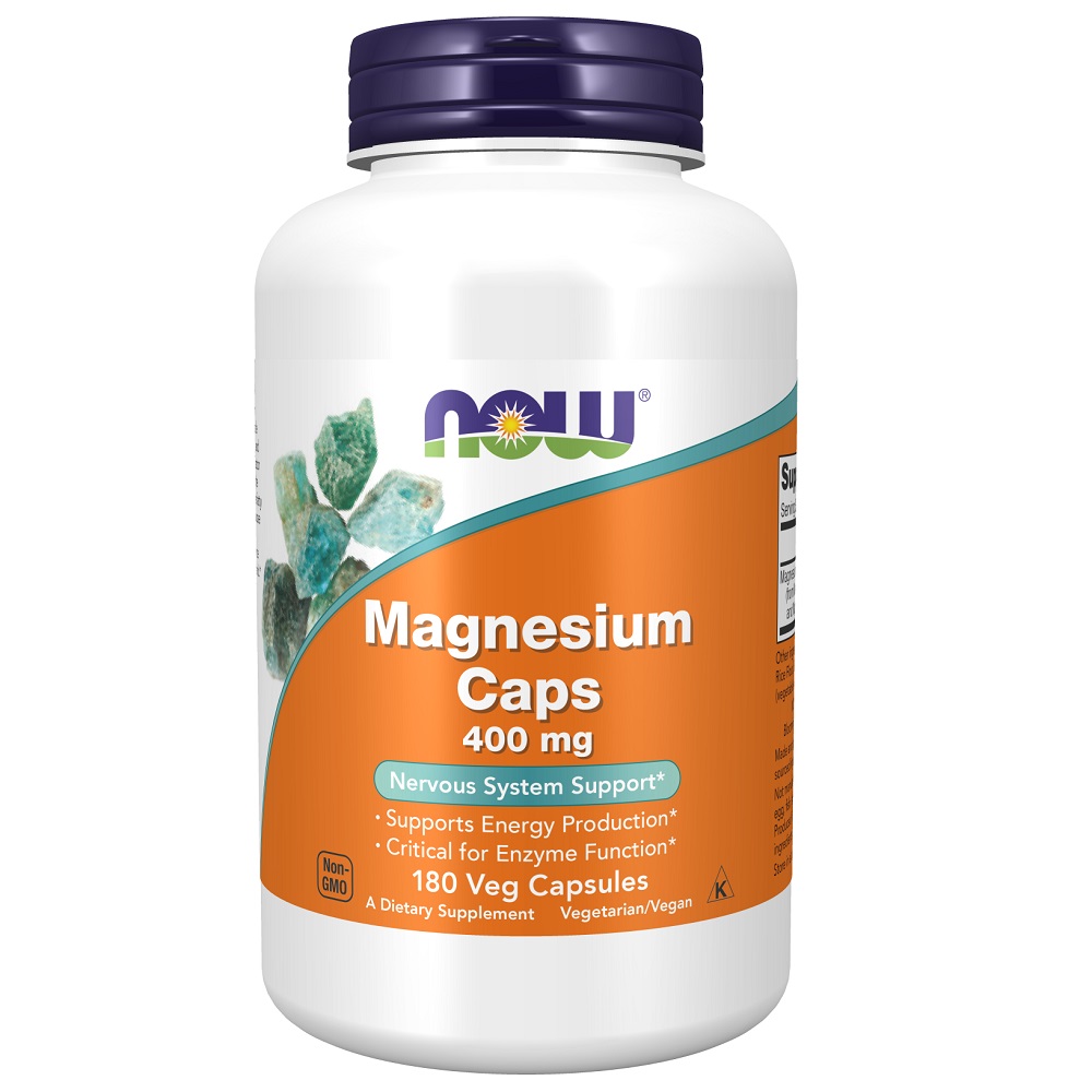 Magnesium Dietary Supplement 180 Capsules