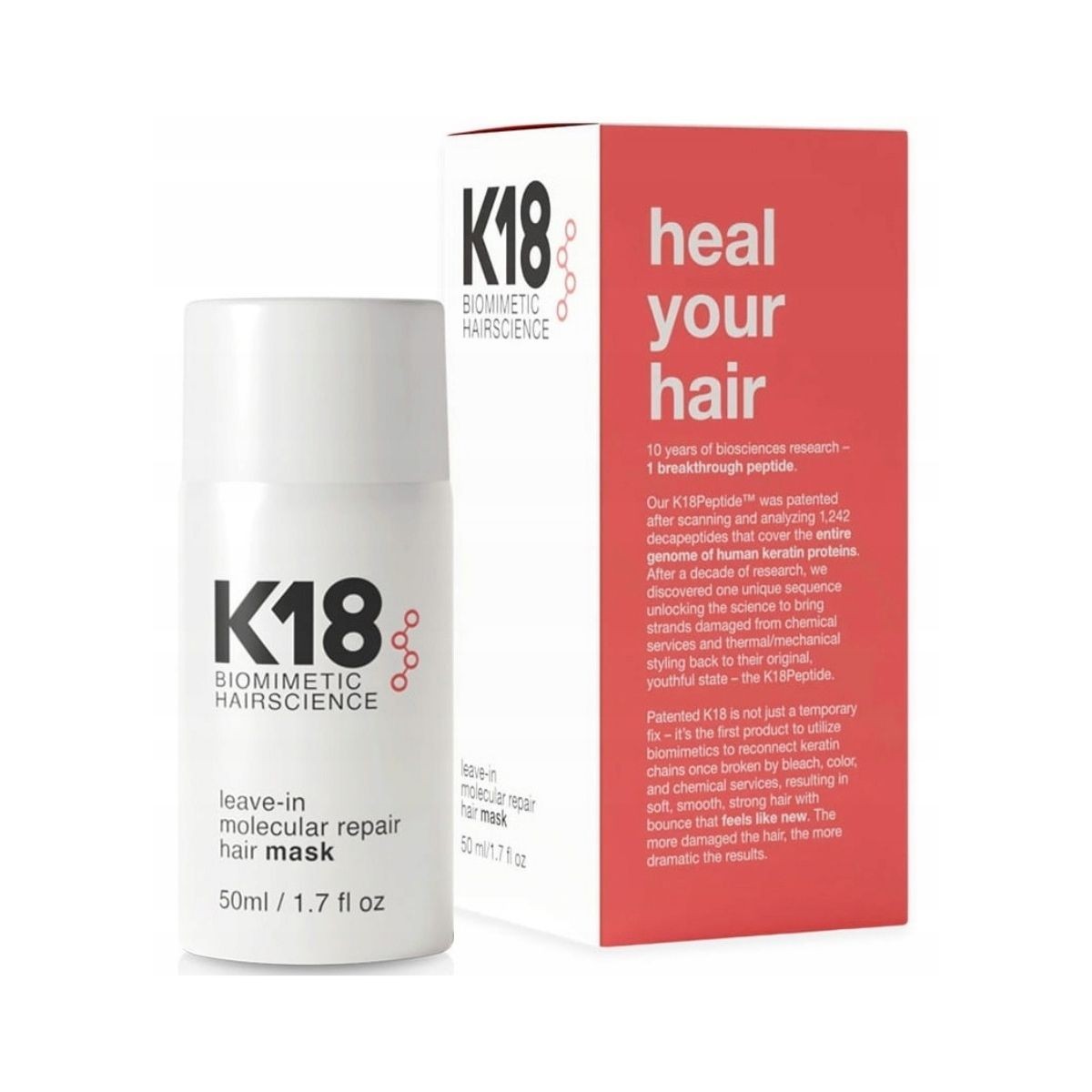 Leave-In Molecular Repair Hair Mask