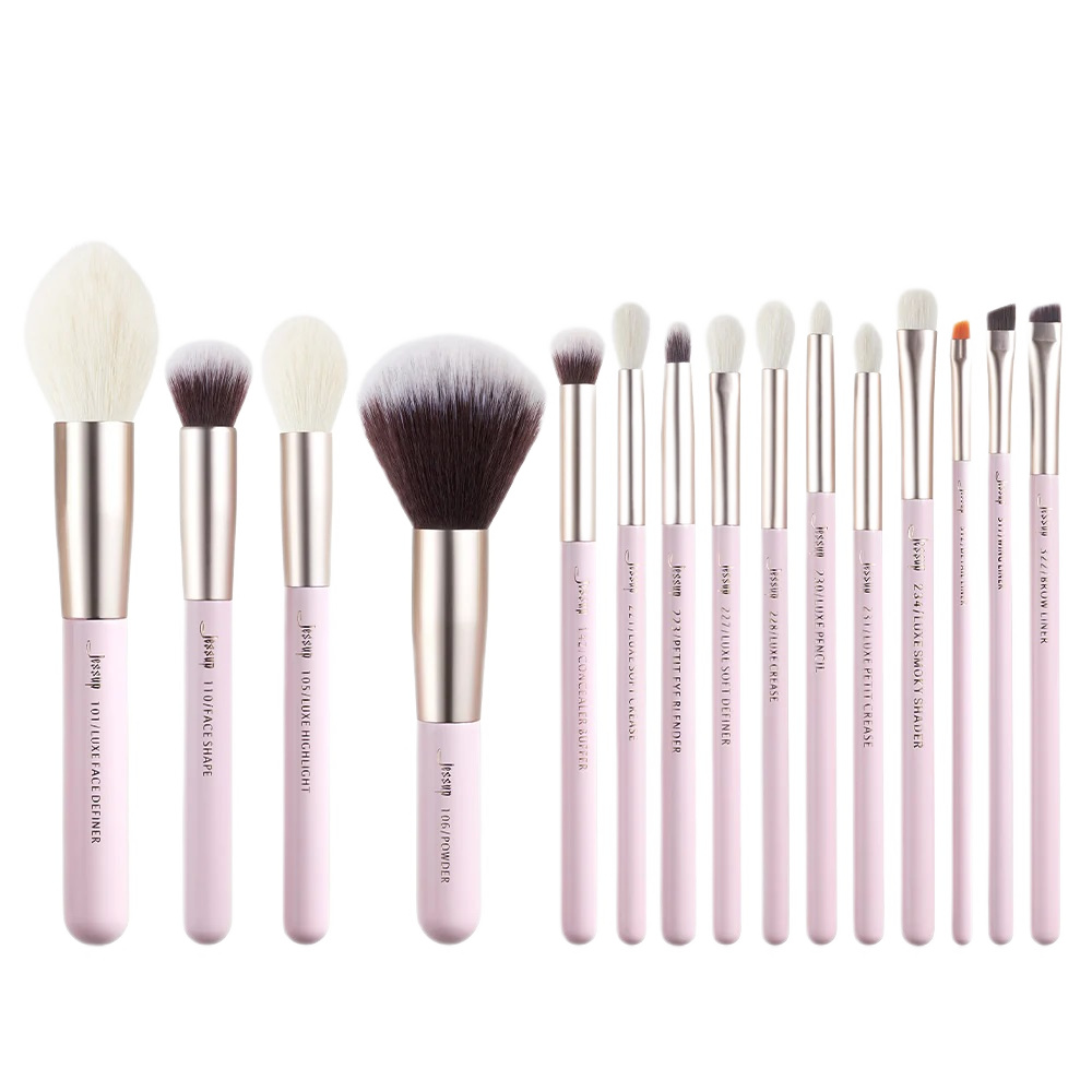 Tool Kit Mua Blushing Bride T292 Brush Set, 15 Pieces.