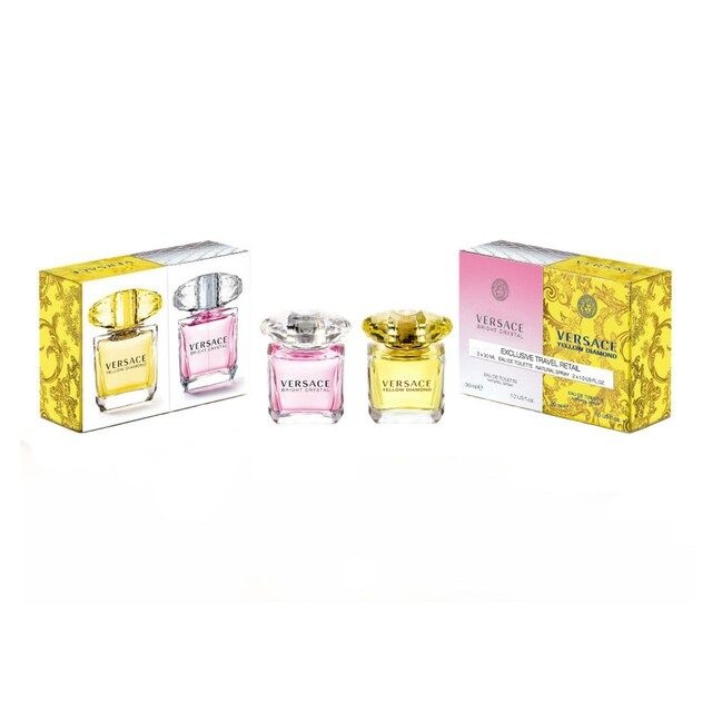 Woman Exclusive Travel Retail Set: Yellow Diamond + Bright Crystal