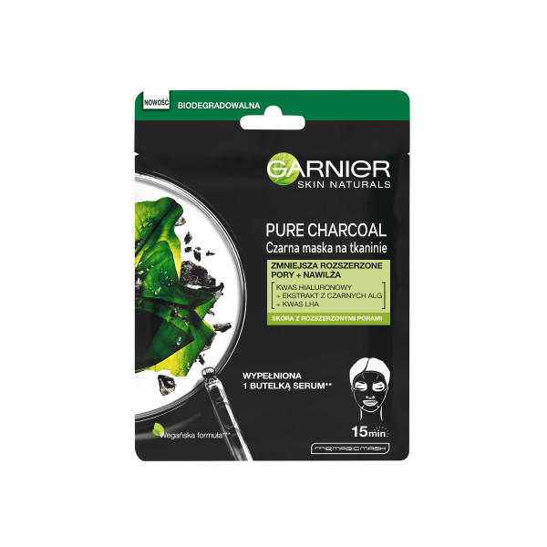 _Pure Charcoal Black Tissue Mask
