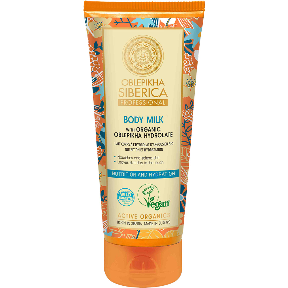 Oblepikha Professional Nourishing And Moisturizing Body Lotion With Sea Buckthorn Hydrosol