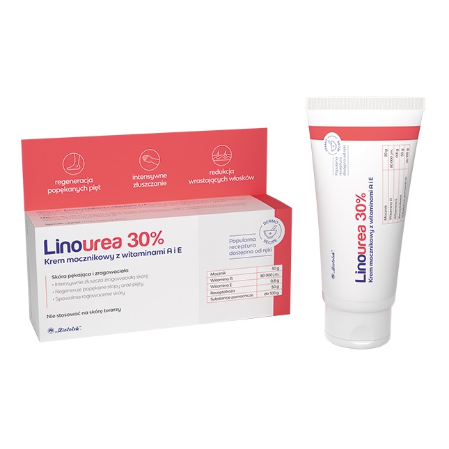 Linourea 30% Urea Cream With Vitamins A And E
