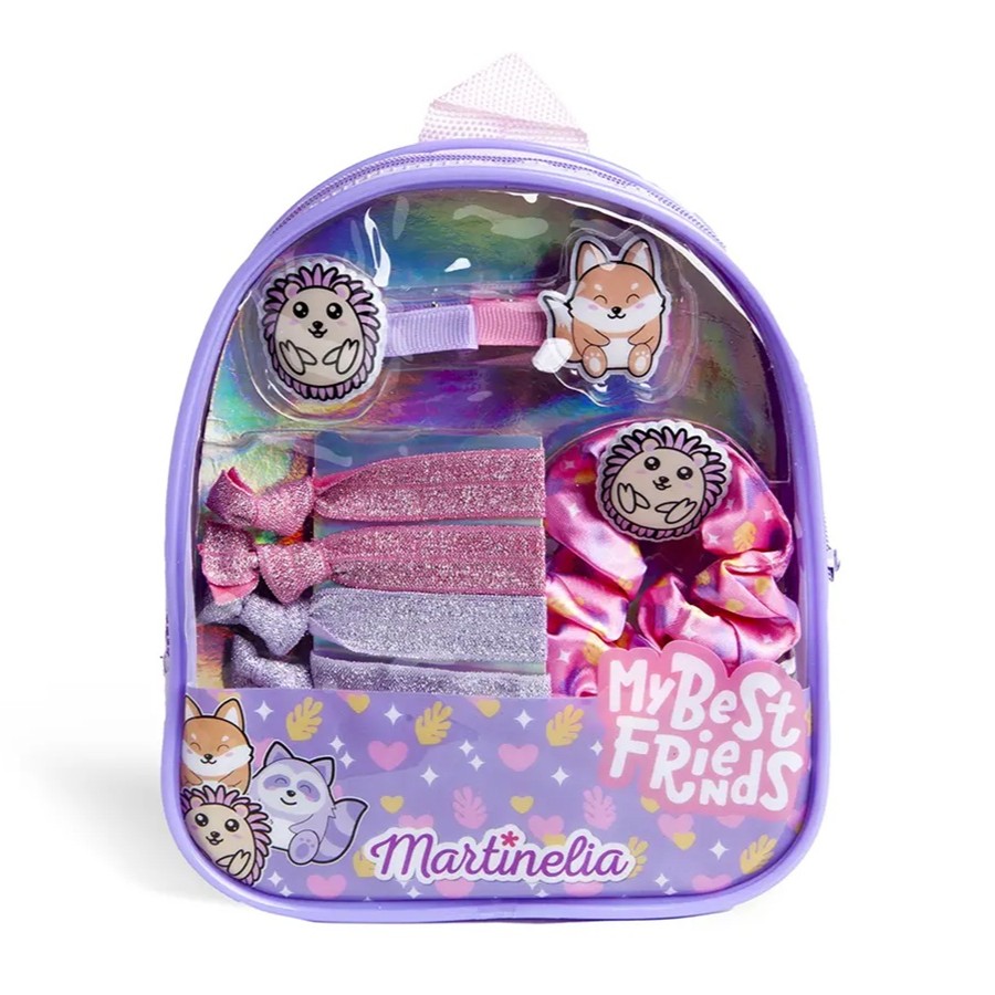 My Best Friends Set Of Hair Ornaments For Children In A Backpack
