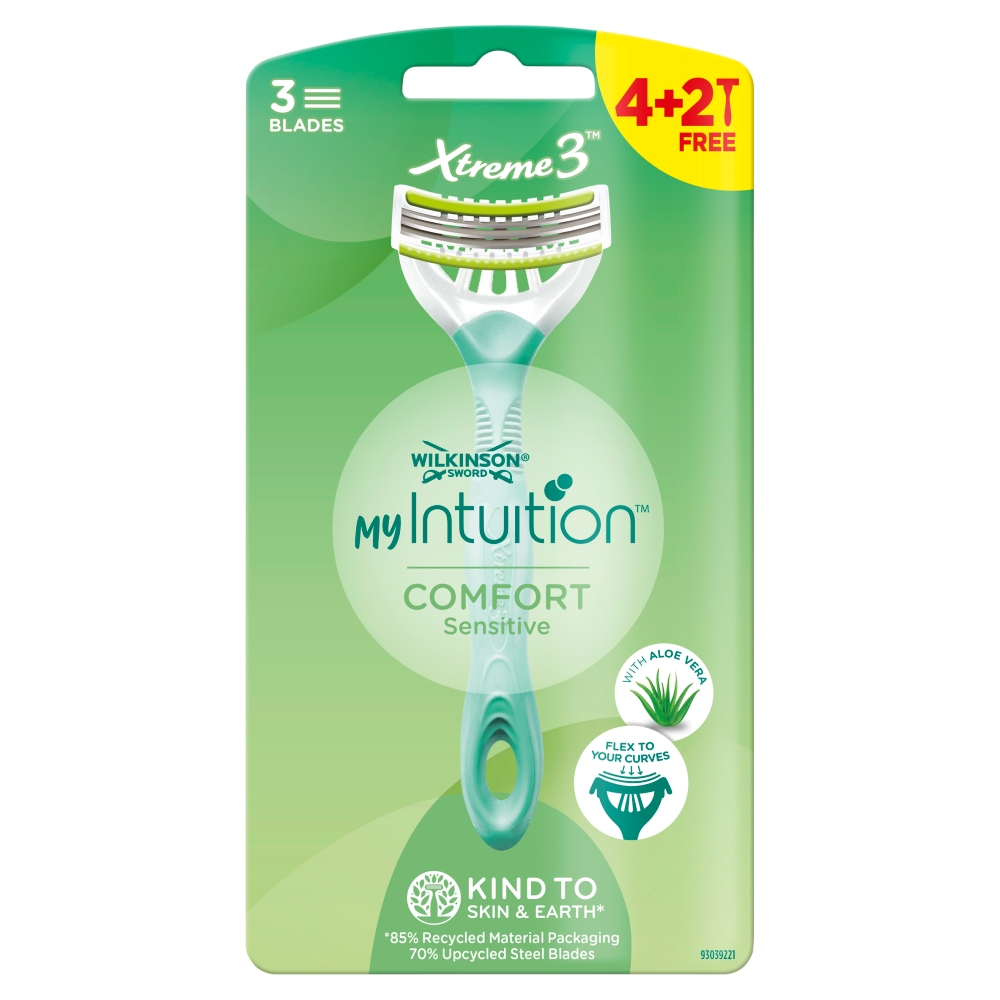 My Intuition Xtreme3 Comfort Sensitive Disposable Razors For Women
