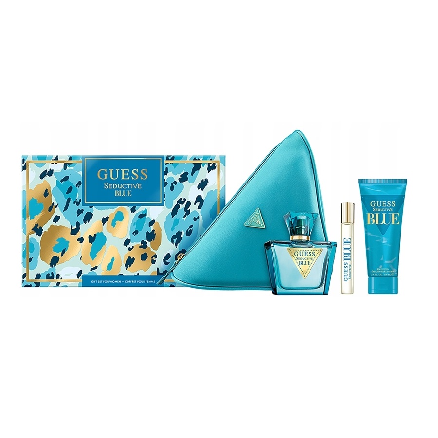 Seductive Blue Women Seductive Blue Set: + Body Lotion + Cosmetic Pouch