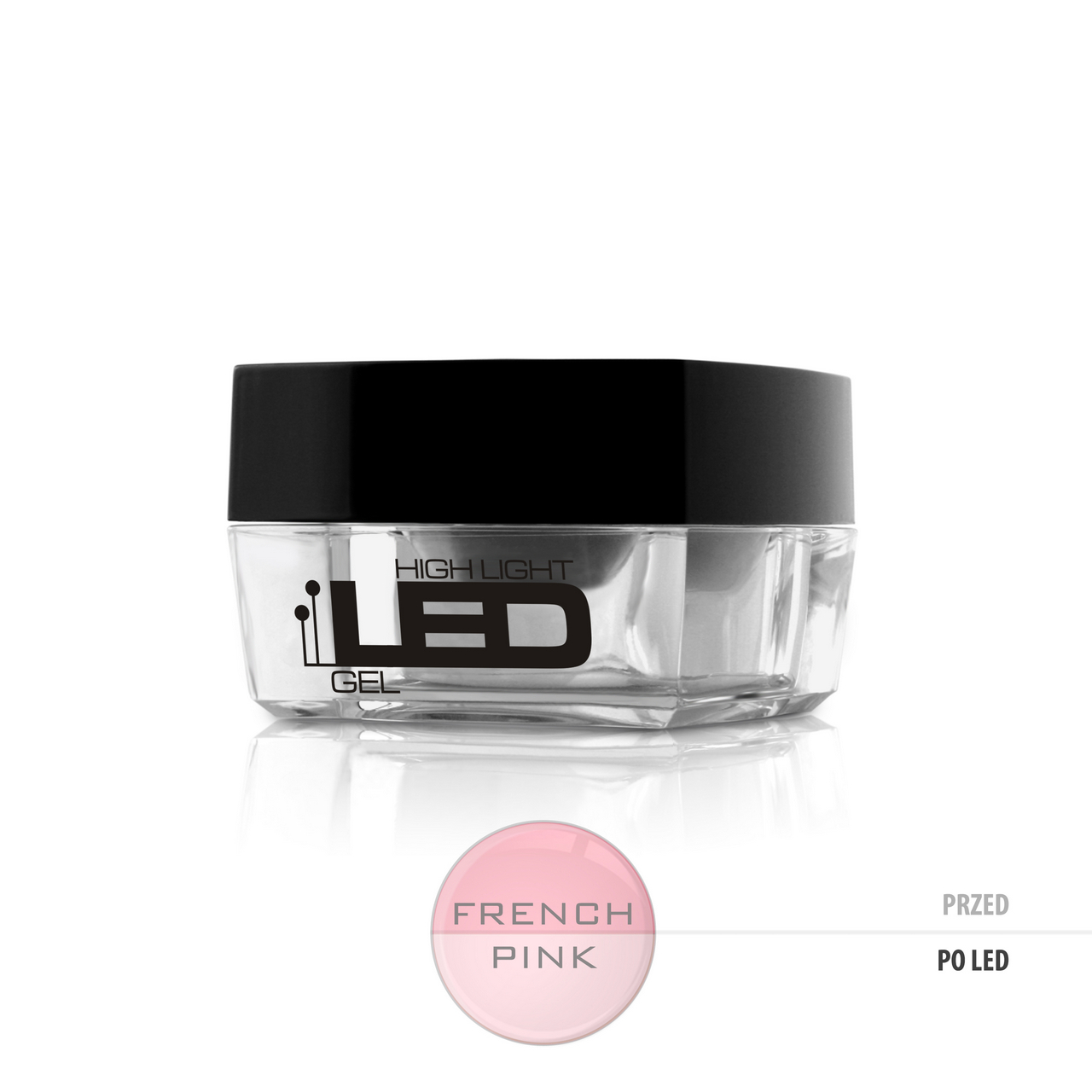 High Light Led Gel French Pink 2