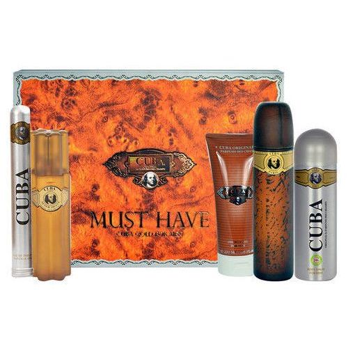 Cuba Gold "Must Have" Set: + Deodorant + Shower Gel + After-Shave