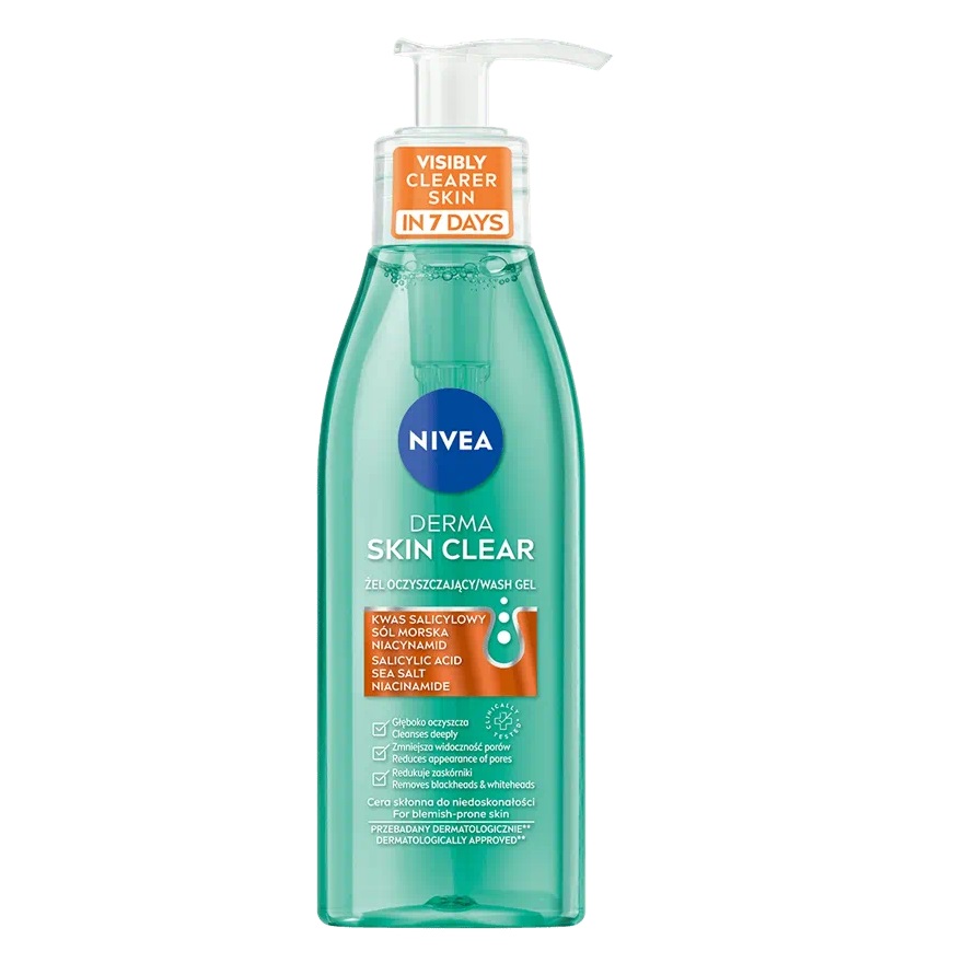 Derma Skin Clear Cleansing Gel For Skin Imperfections