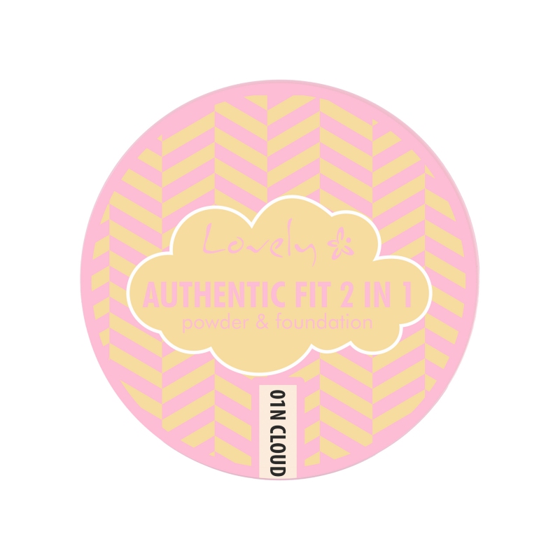 Authentic Fit 2-In-1 Foundation And Face Powder 01N Cloud 9