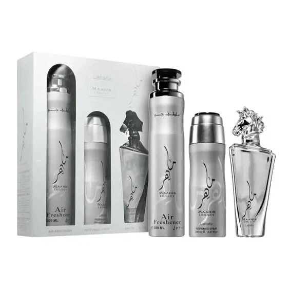 Maahir Legacy Set Perfume Water + Deodorant + Air Freshener