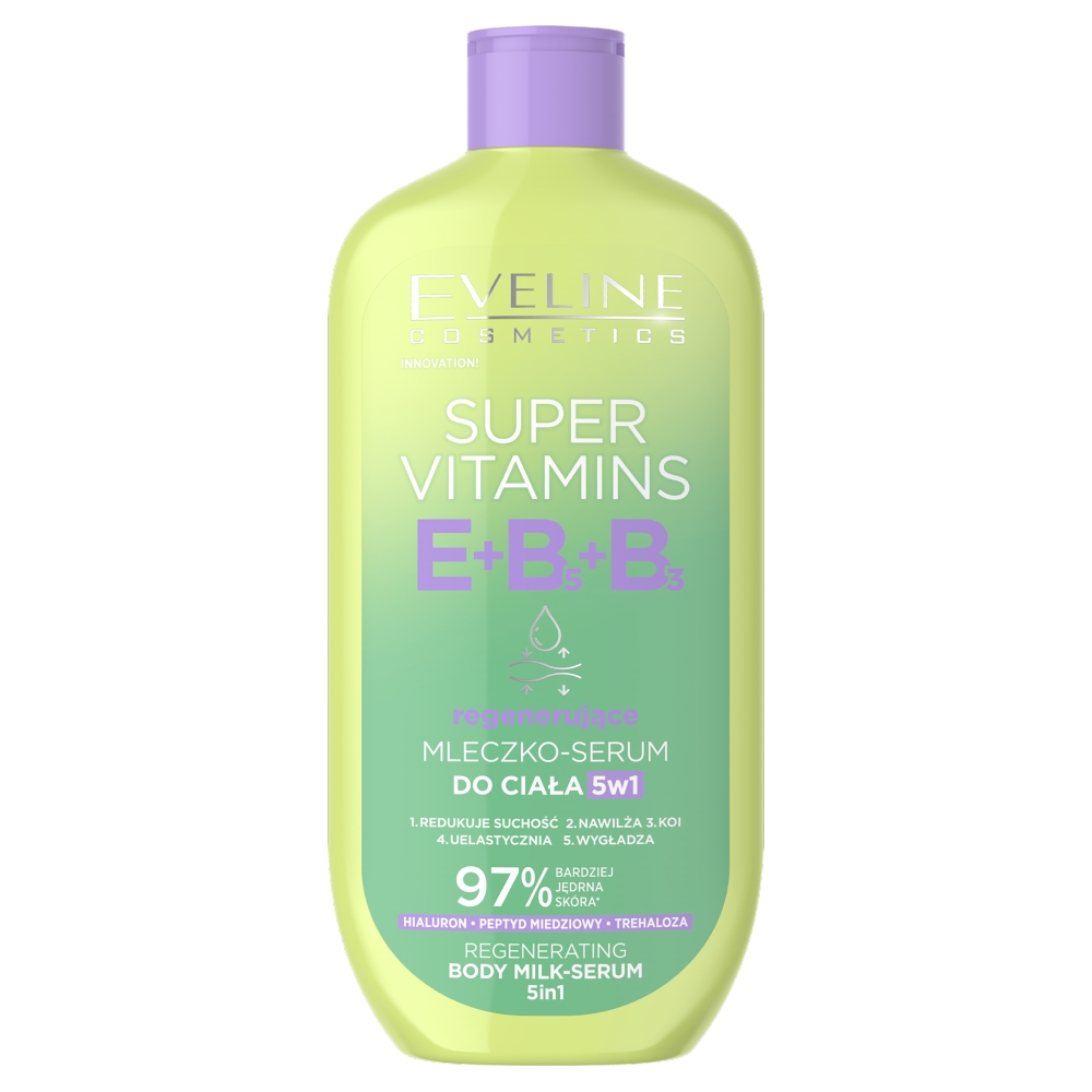 Super Vitamins 5 In 1 Regenerating Body Milk-serum