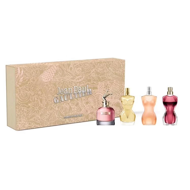 Women's Miniature Set: La Belle Eau De + Scandal Eau De + Divine Eau De + Classique Eau De