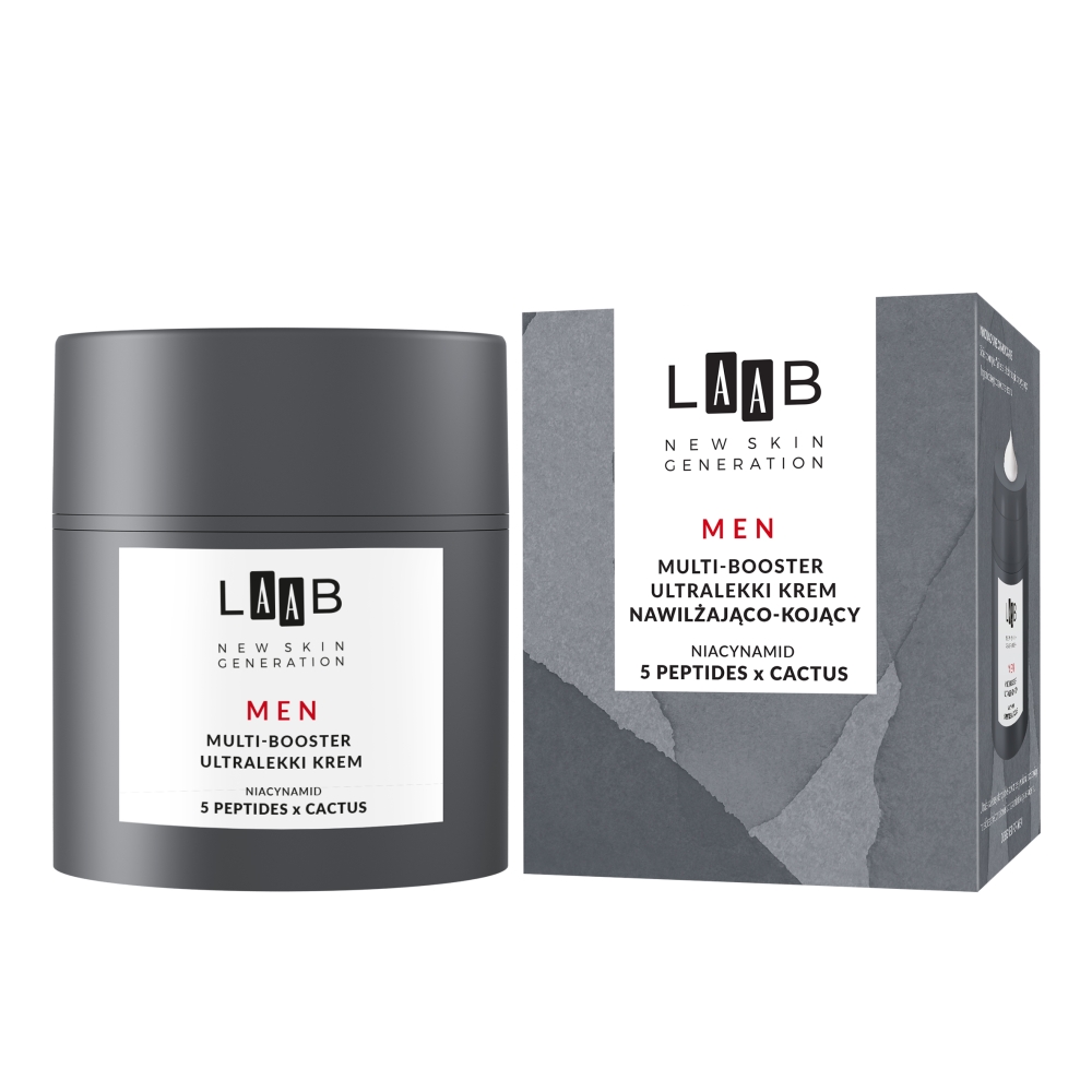LAAB Men Multibooster Ultra-light Moisturizing And Soothing Cream