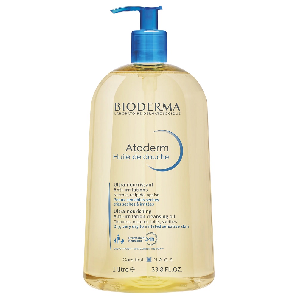 Atoderm Huile De Douche Moisturizing Bath And Shower Oil