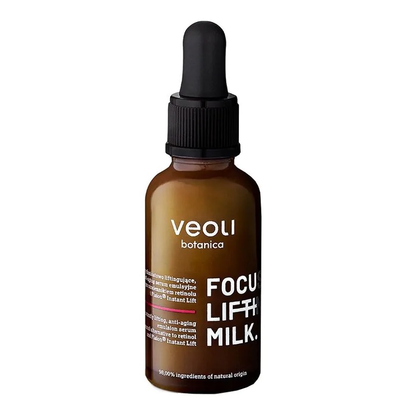 Focus Lifting Milk – An Emulsion Serum With An Immediate Anti-aging Lifting Effect, Containing A Plant-based Retinol Alternative And Fision® Instant Lift
