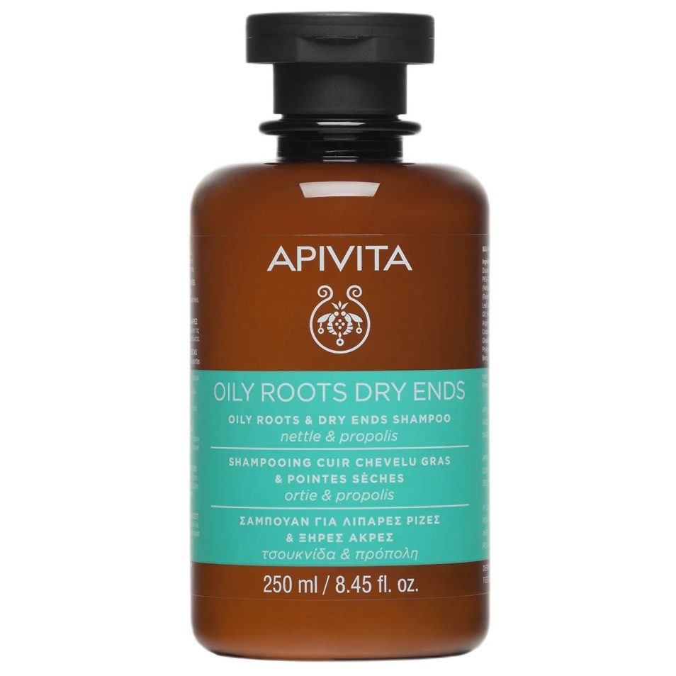 Oily Roots & Dry Ends Shampoo Regulating Oiliness At The Roots And Nourishing Dry Ends With Added Nettle And Propolis