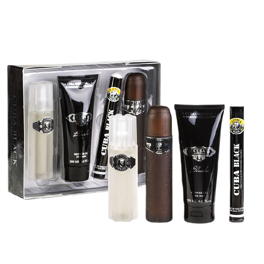 Cuba Black Set + Shower Gel +